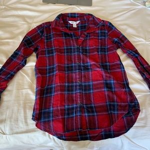Old Navy Classic Shirt, Multi-Colored Plaid